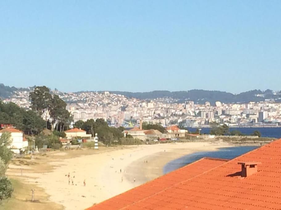 Ideal En Primeira Linea De Playa By Cabana Rentals Cangas Exterior foto